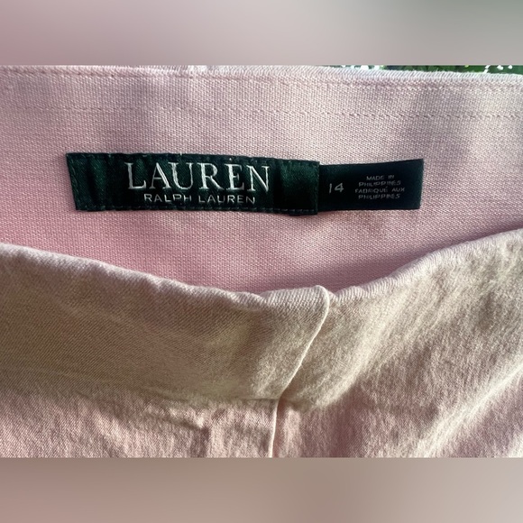 Ralph Lauren Light Pink Capris - Picture 2 of 6